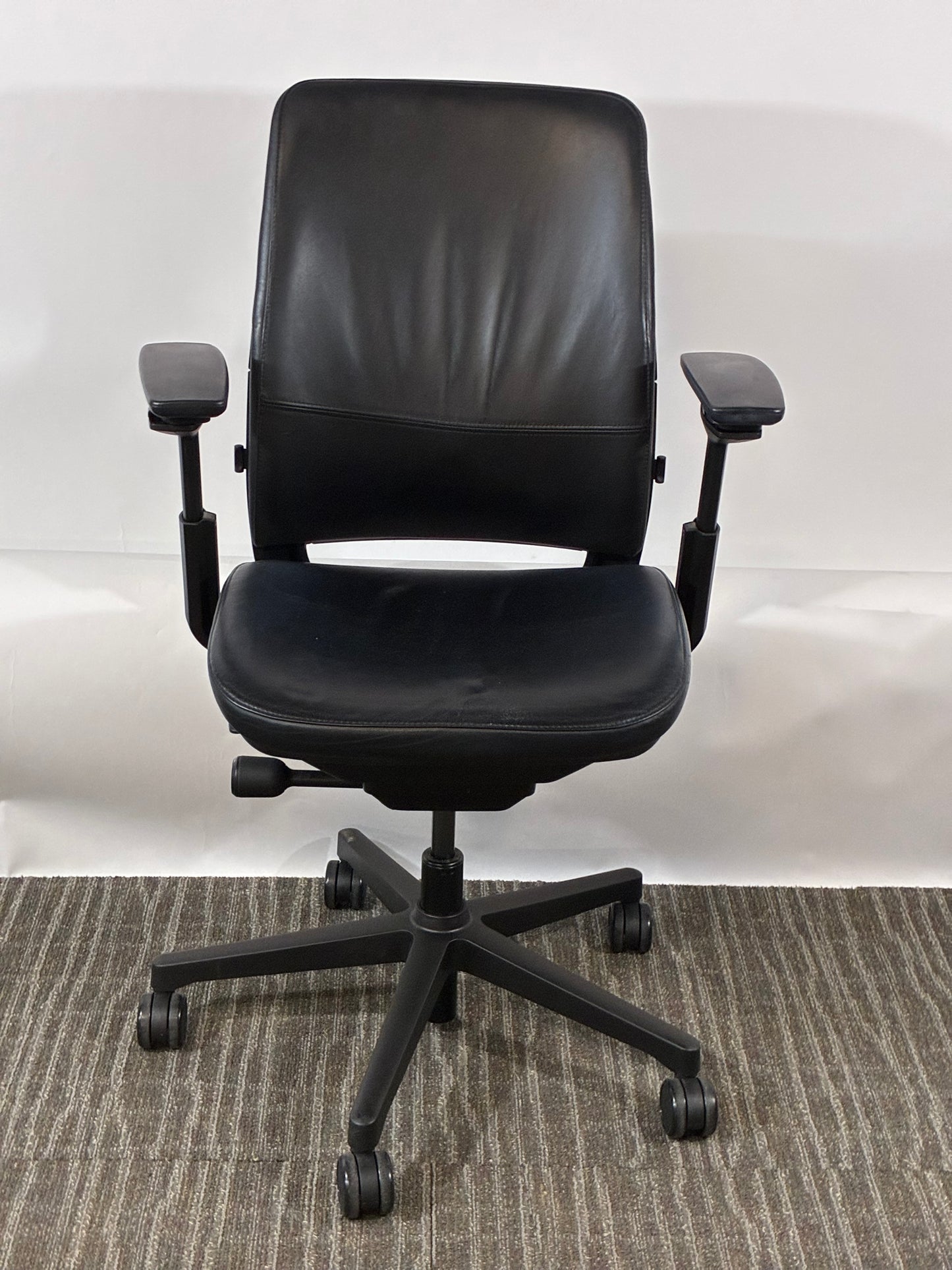 STEELCASE | AMIA TASK CHAIR, SEWN LEATHER