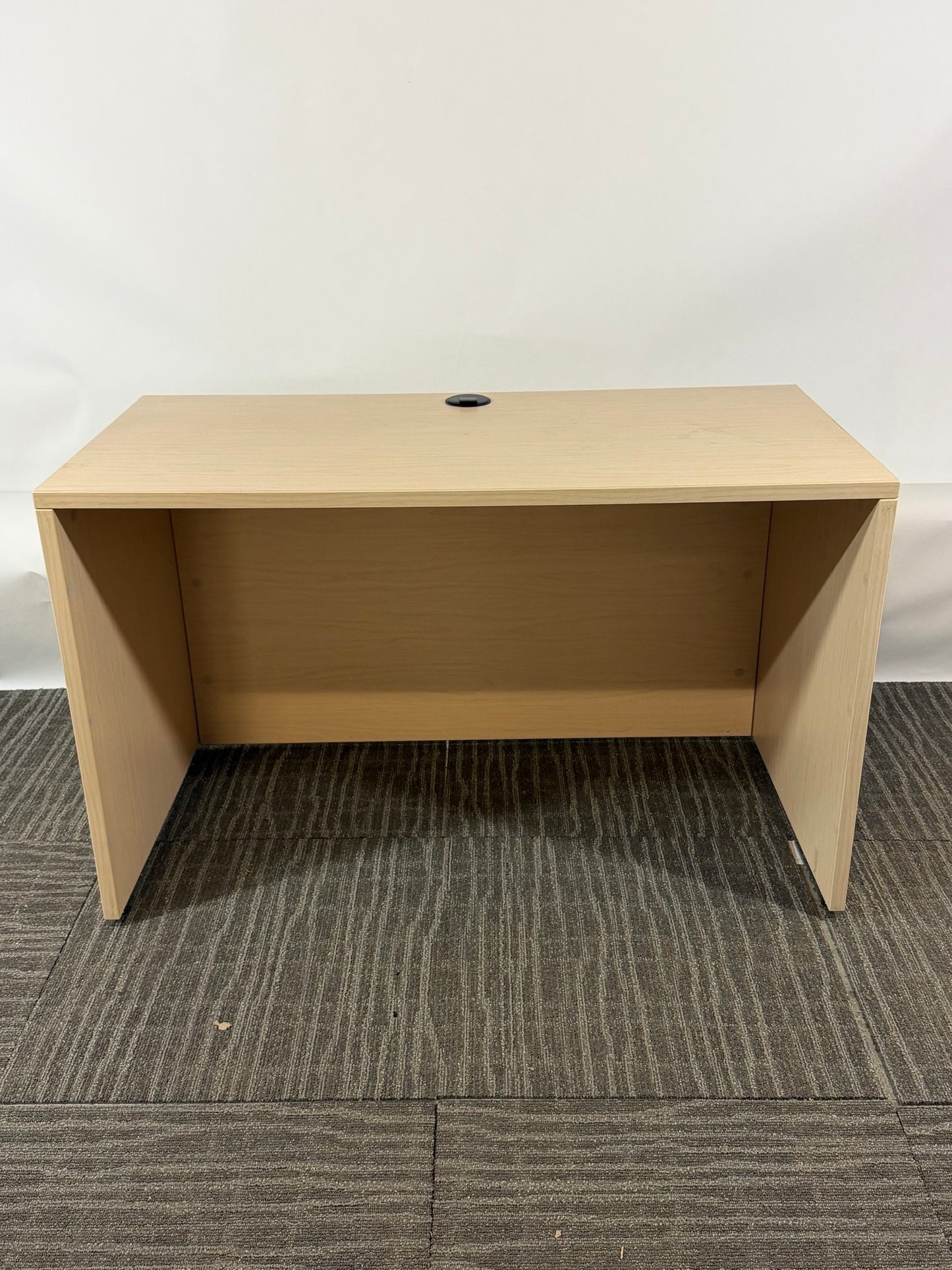 Wooden steelcase desk