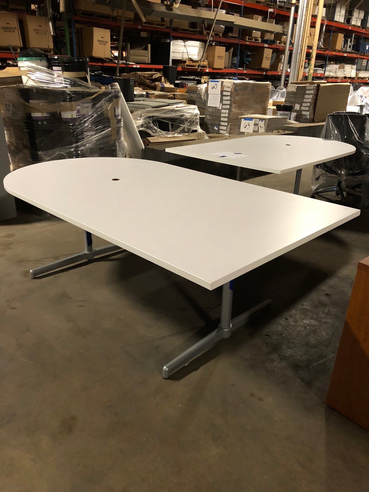 STEELCASE PENINSULA MEETING TABLE - 48"D x 84"W