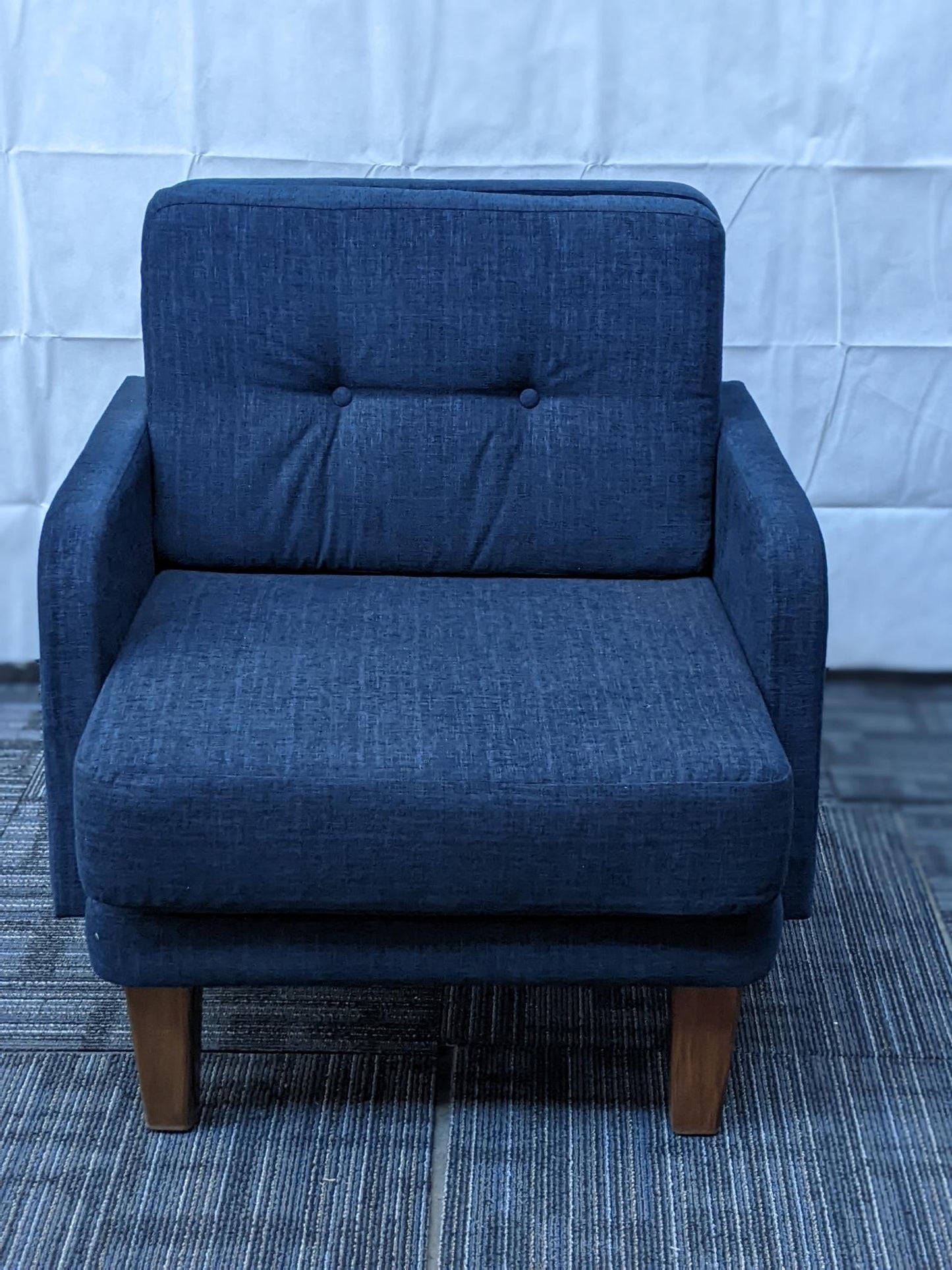 PREOWNED | LOUNGE CHAIR, BLUE