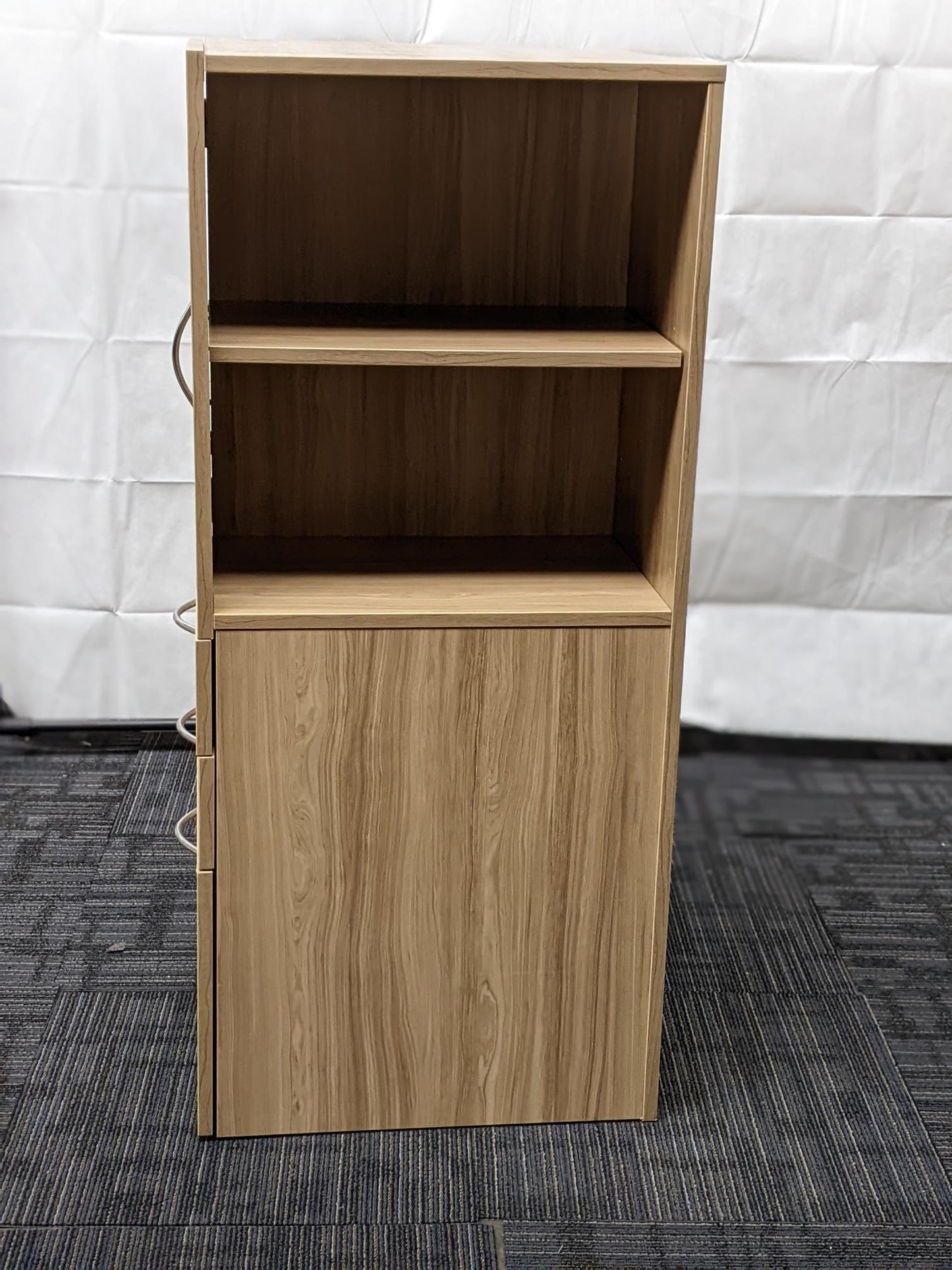 STEELCASE LEFT-HAND STORAGE TOWER