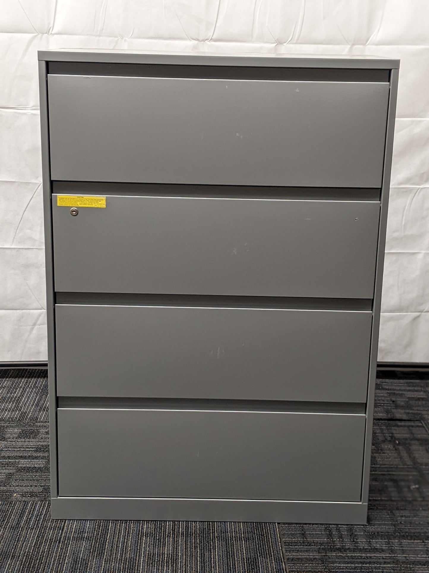 STEELCASE 4- DRAWER LATERAL FILE