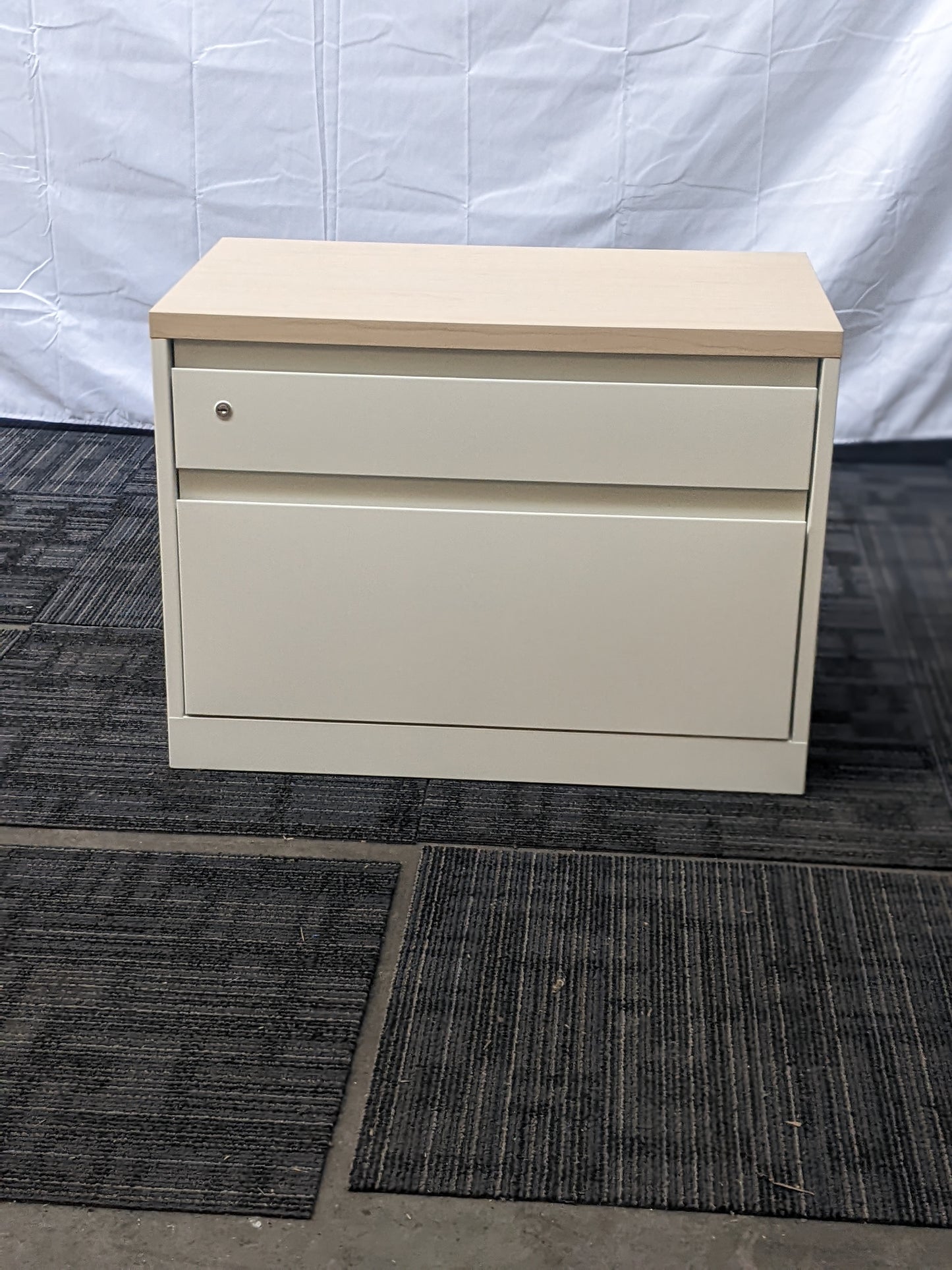 STEELCASE 1 1/2H DRAWER/DRAWER LATERAL FILE