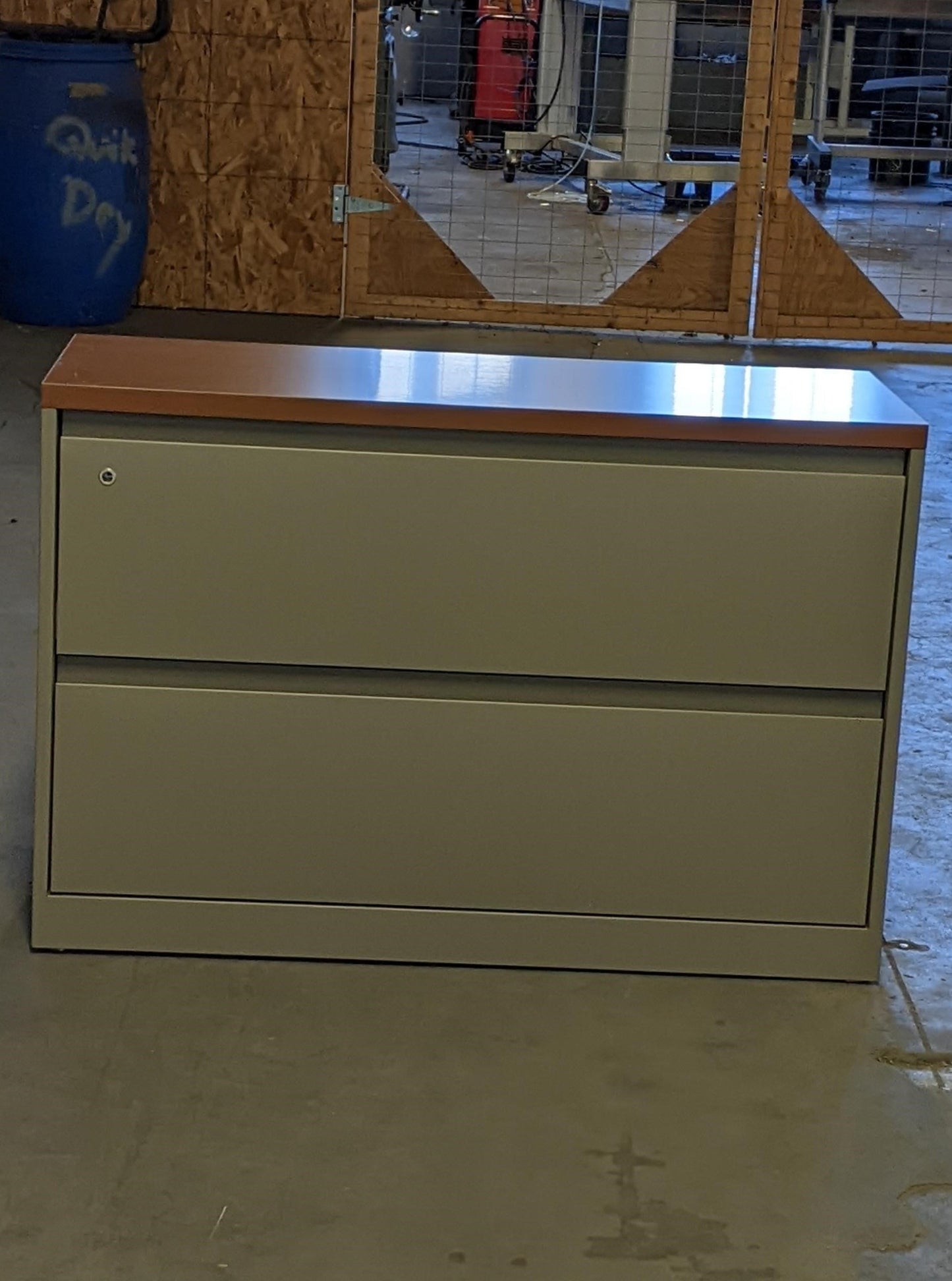 STEELCASE 2 DRAWER LATERAL FILE