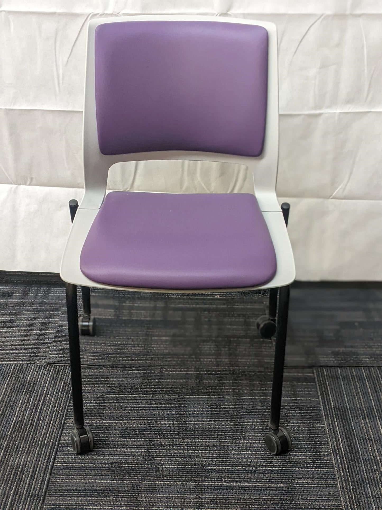 SIT ON IT SIDE CHAIR W/CASTERS