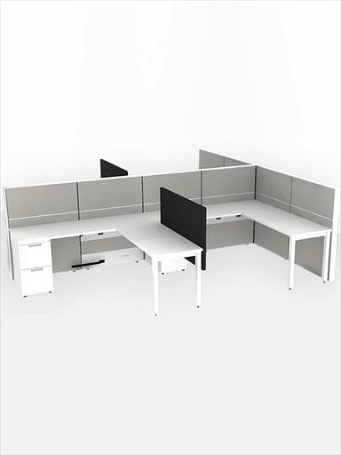 AIS MATRIX 6X6 WORKSTATION 4 PACK