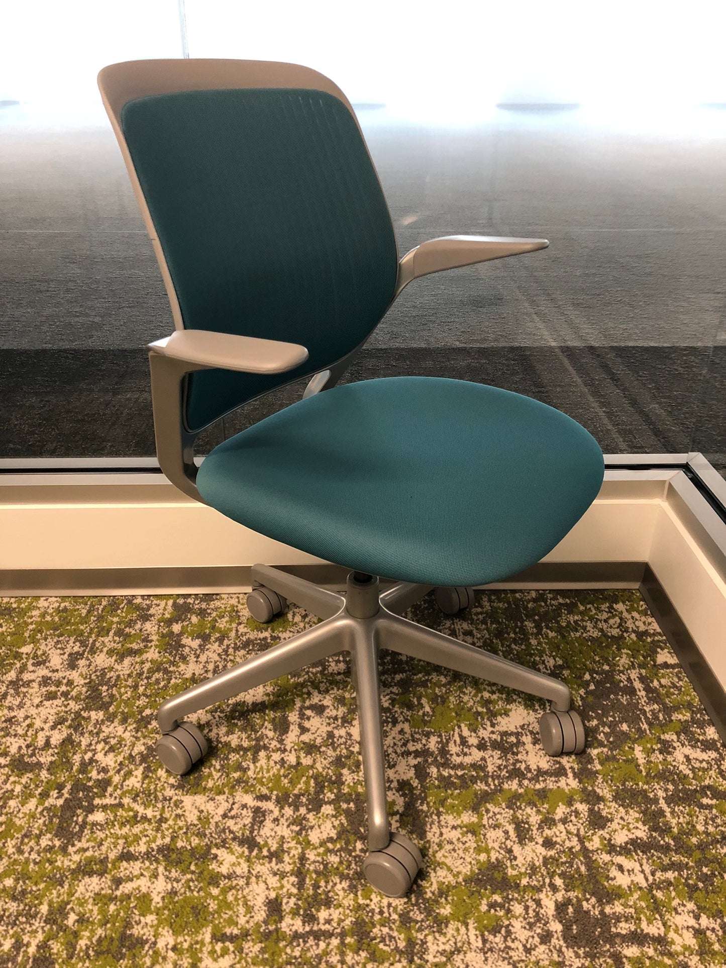 STEELCASE COBI TASK CHAIR - LAGOON