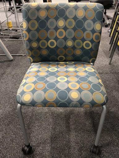 CHAIR CREWGUEST NO ARMS CASTERS