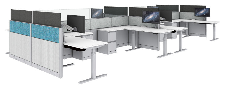 STEELCASE - ANSWER 6X6 WORKSTATION 8-PACK V3