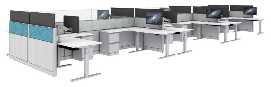 STEELCASE - ANSWER 6X6 WORKSTATION 12-PACK V2