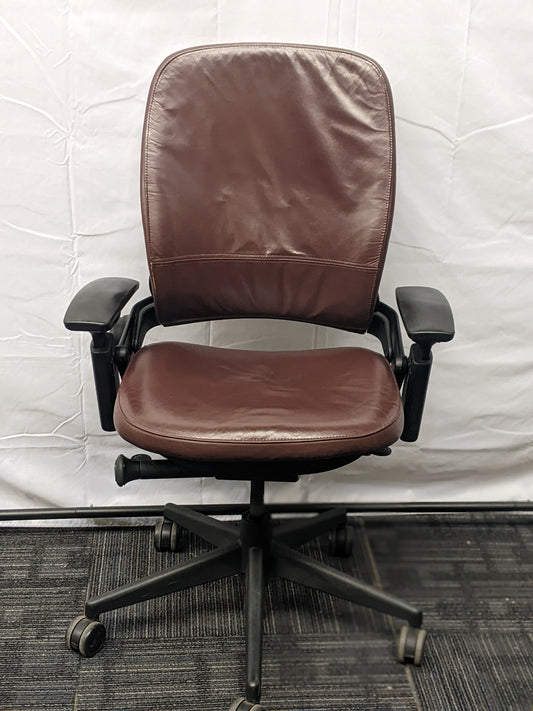 STEELCASE LEAP TASK CHAIR - LEATHER