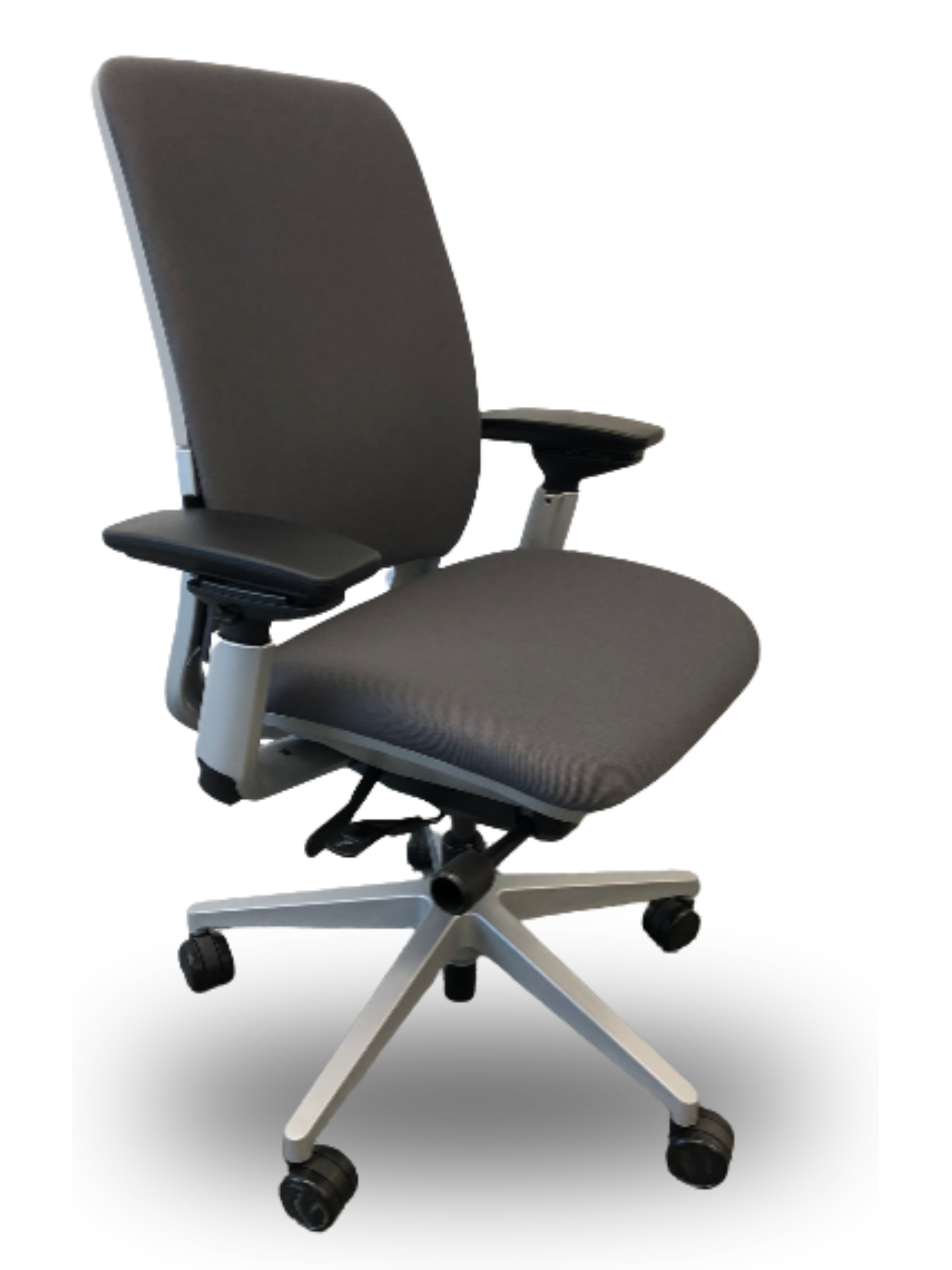 STEELCASE AMIA TASK CHAIR GRAPHITE – Storr PreOwned
