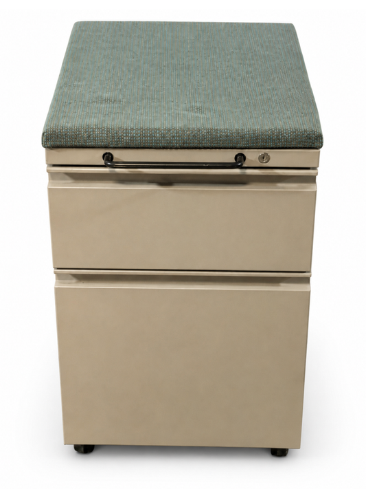 Cushion Top Mobile Pedestal