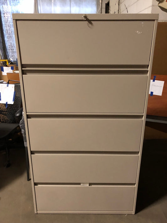 STEELCASE | 5-HIGH LATERAL FILE