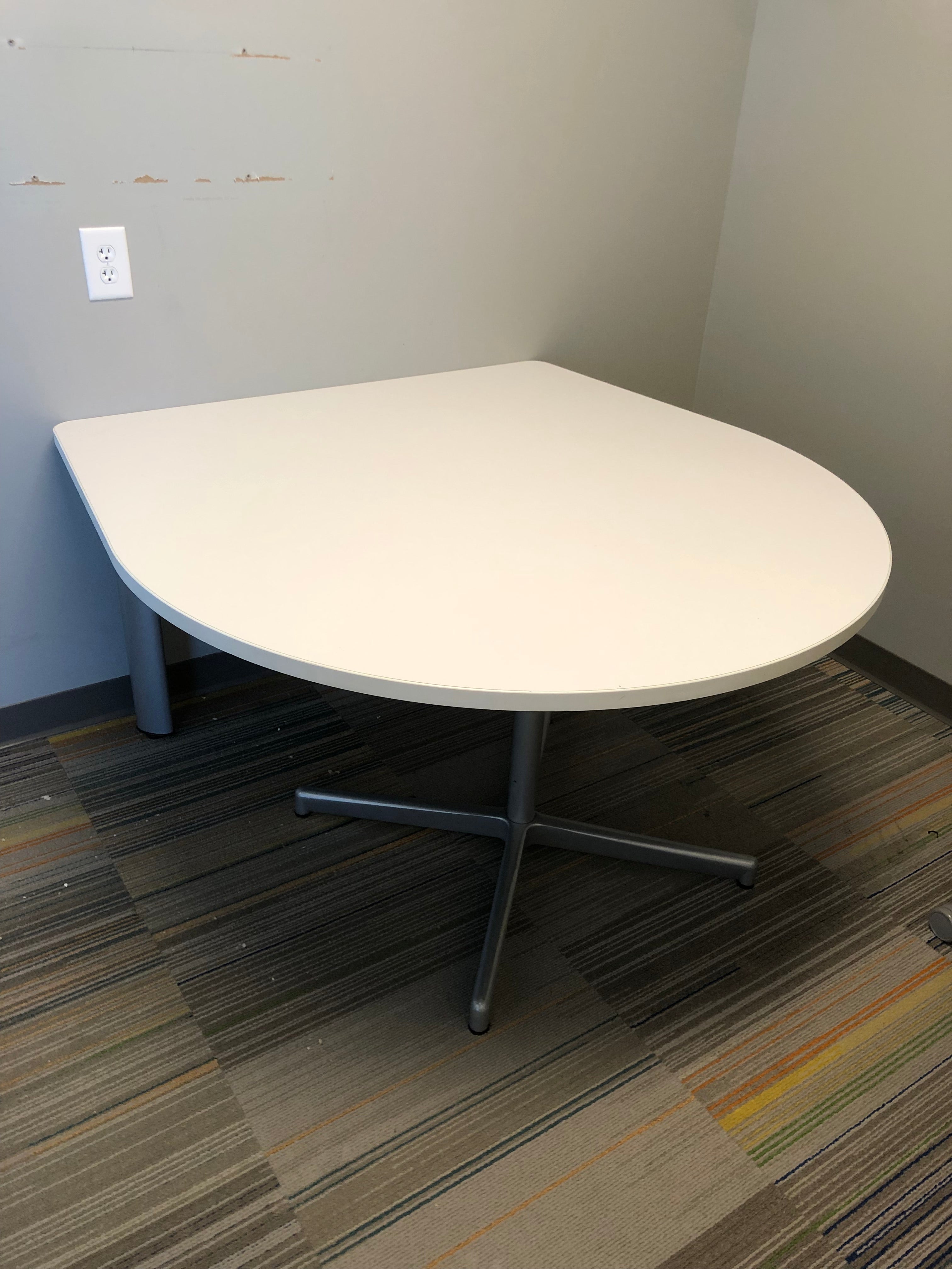 STEELCASE D-TOP TABLE – Storr PreOwned