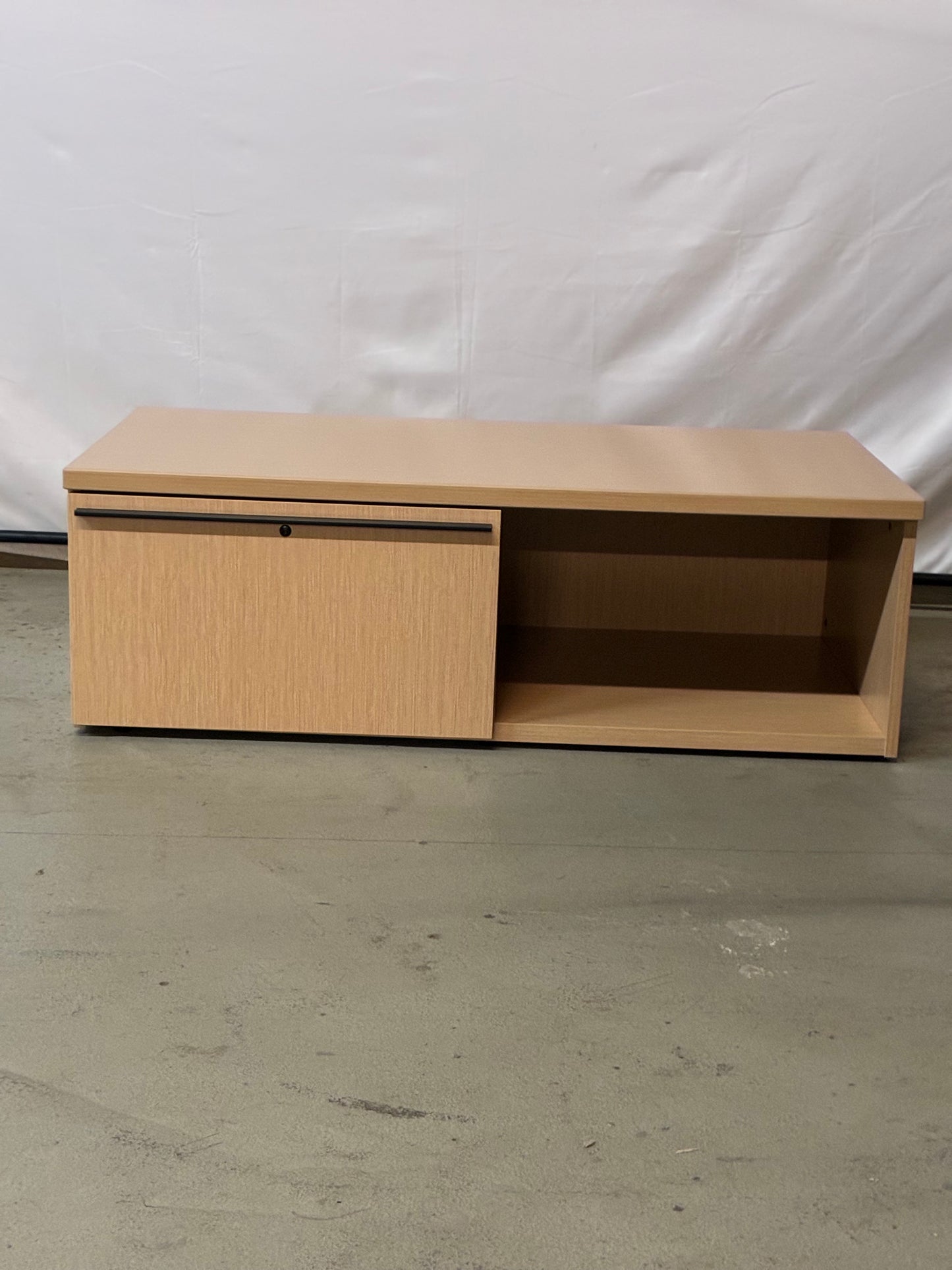 KIMBALL | TESSERA, BENCH CREDENZA, OPEN/FILE, LEFT