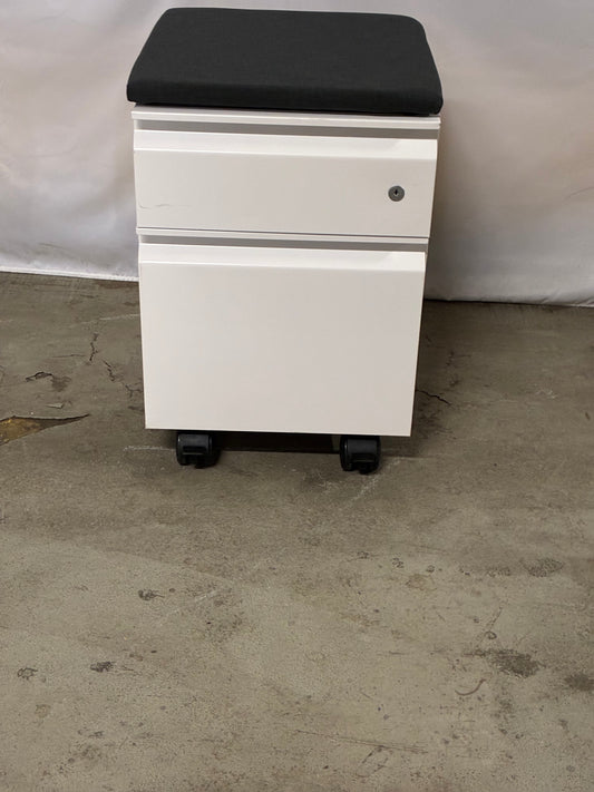MAXON | MOBILE BOX/FILE PEDESTAL W/SEAT CUSHION