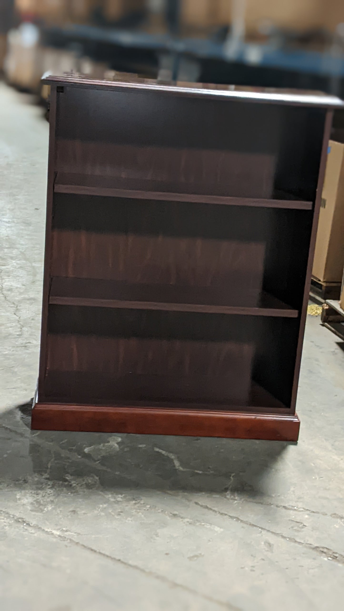 PREOWNED | 3-HIGH BOOKCASE CHERRY