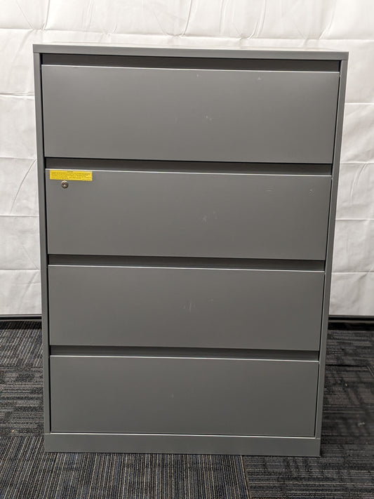 STEELCASE 4- DRAWER LATERAL FILE