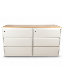 Universal Lateral Files with Attached Top