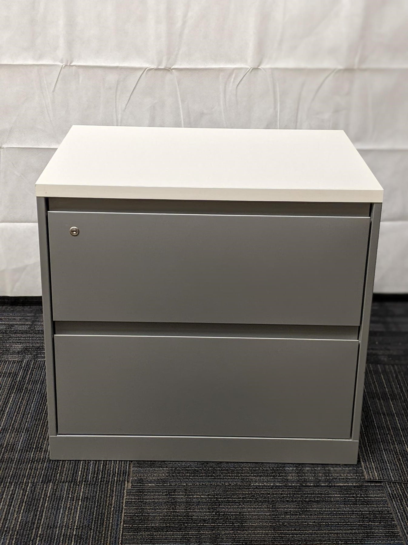 STEELCASE 2 DRAWER LATERAL FILE – Storr PreOwned