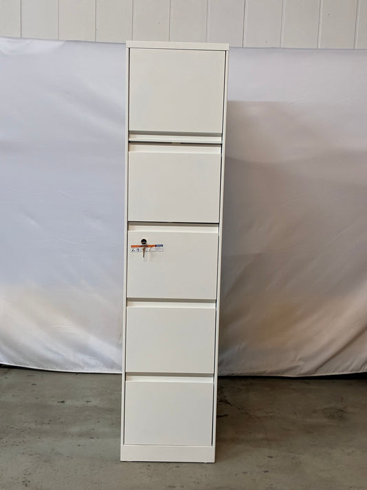 STEELCASE | 1 FLPPER DOOR/ 4 - DRAWER VERTICAL FILE