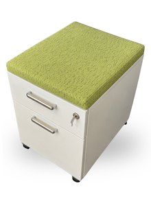 Cushion Top Mobile Pedestal