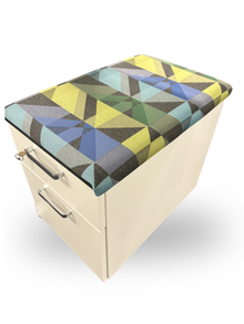 Cushion Top Mobile Pedestal