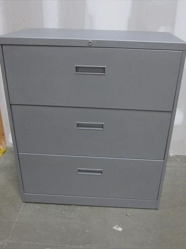 STEELCASE 3 DRAWER LATERAL FILE