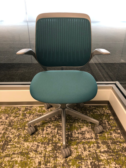 STEELCASE COBI TASK CHAIR - LAGOON