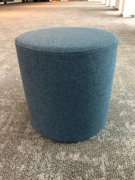 BLU DOT OTTOMAN - BLUE