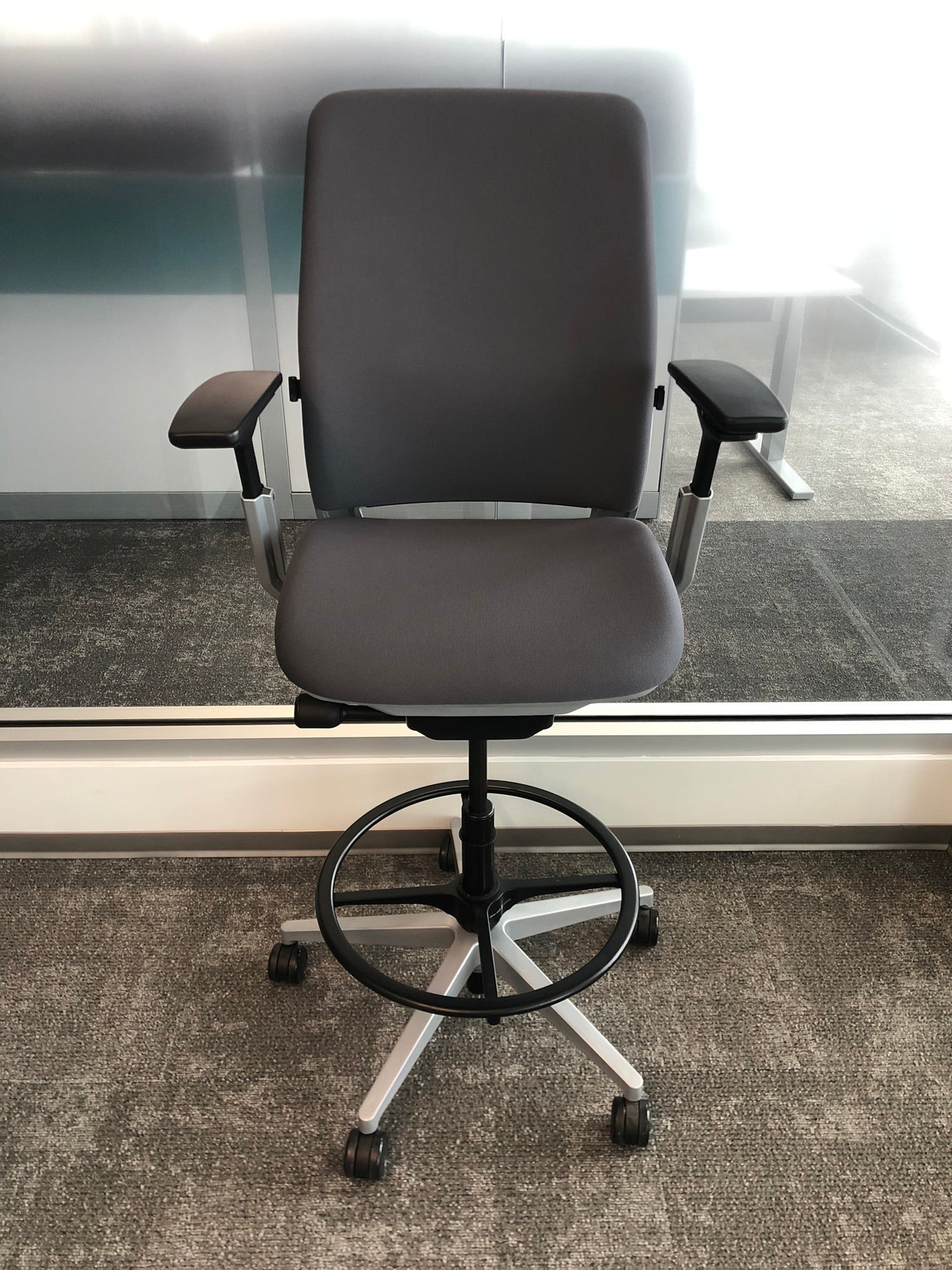 STEELCASE AMIA TASK STOOL – Storr PreOwned