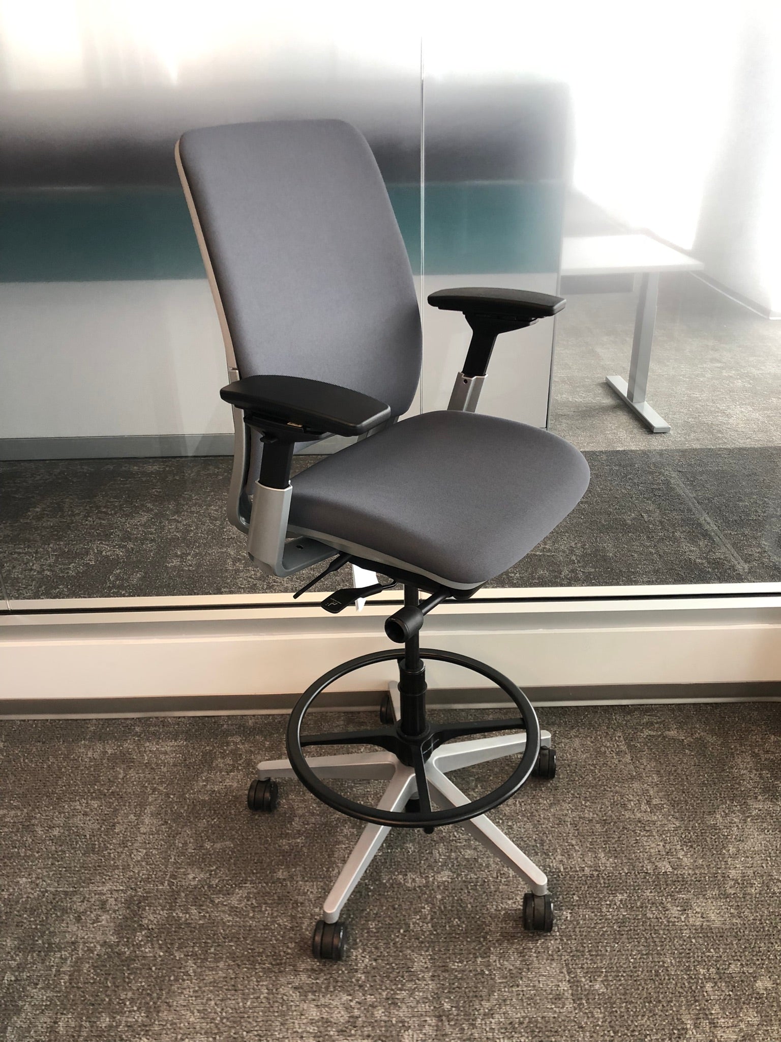 STEELCASE AMIA TASK STOOL – Storr PreOwned