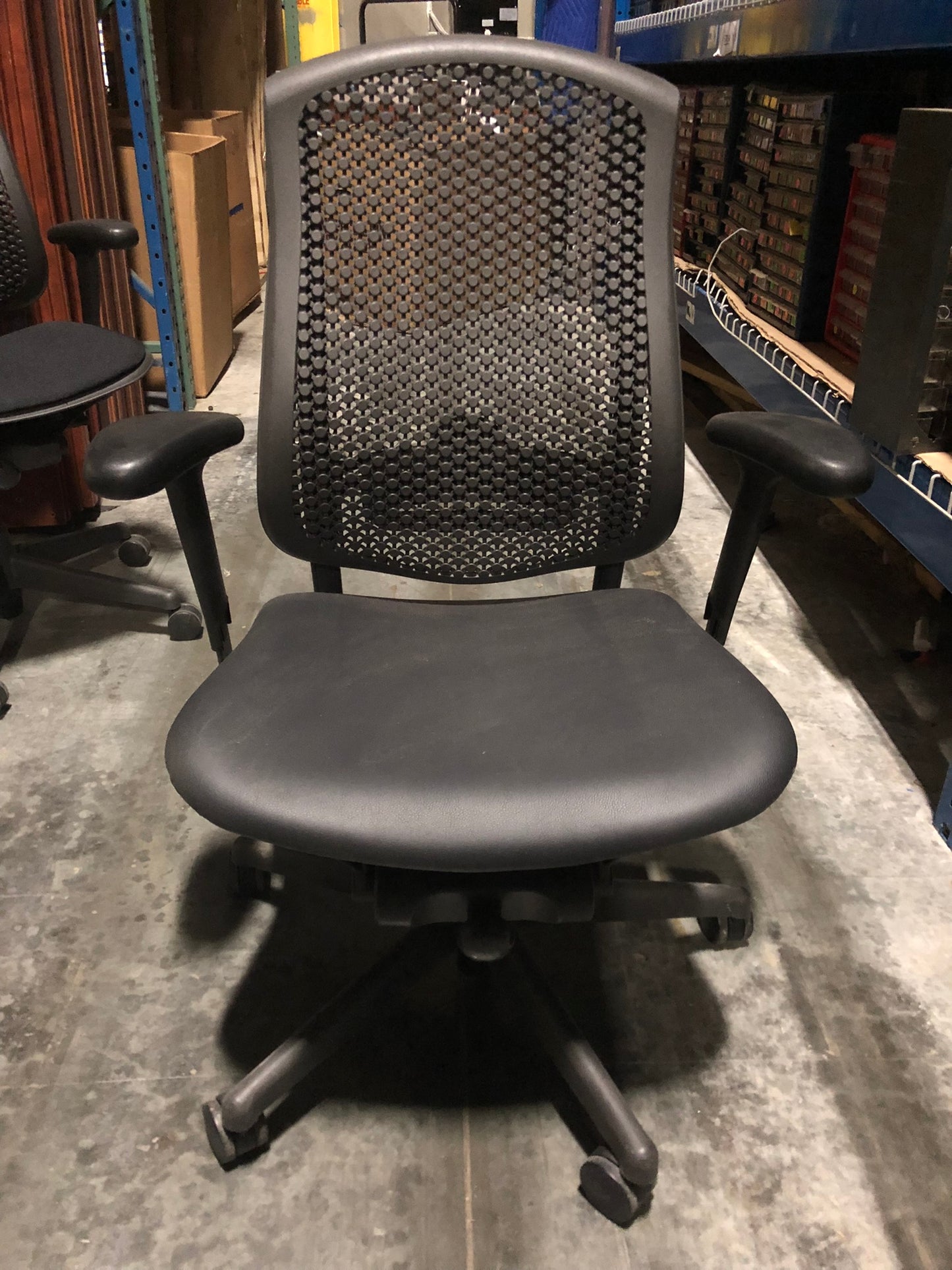 HERMAN MILLER CELLE TASK CHAIR LEATHER SEAT CUSHION