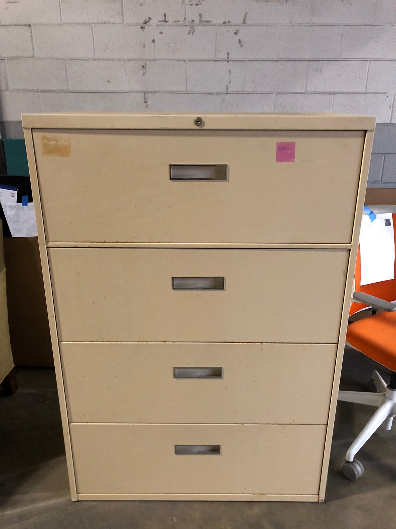 Steelcase 4 Drawer Lateral File Need