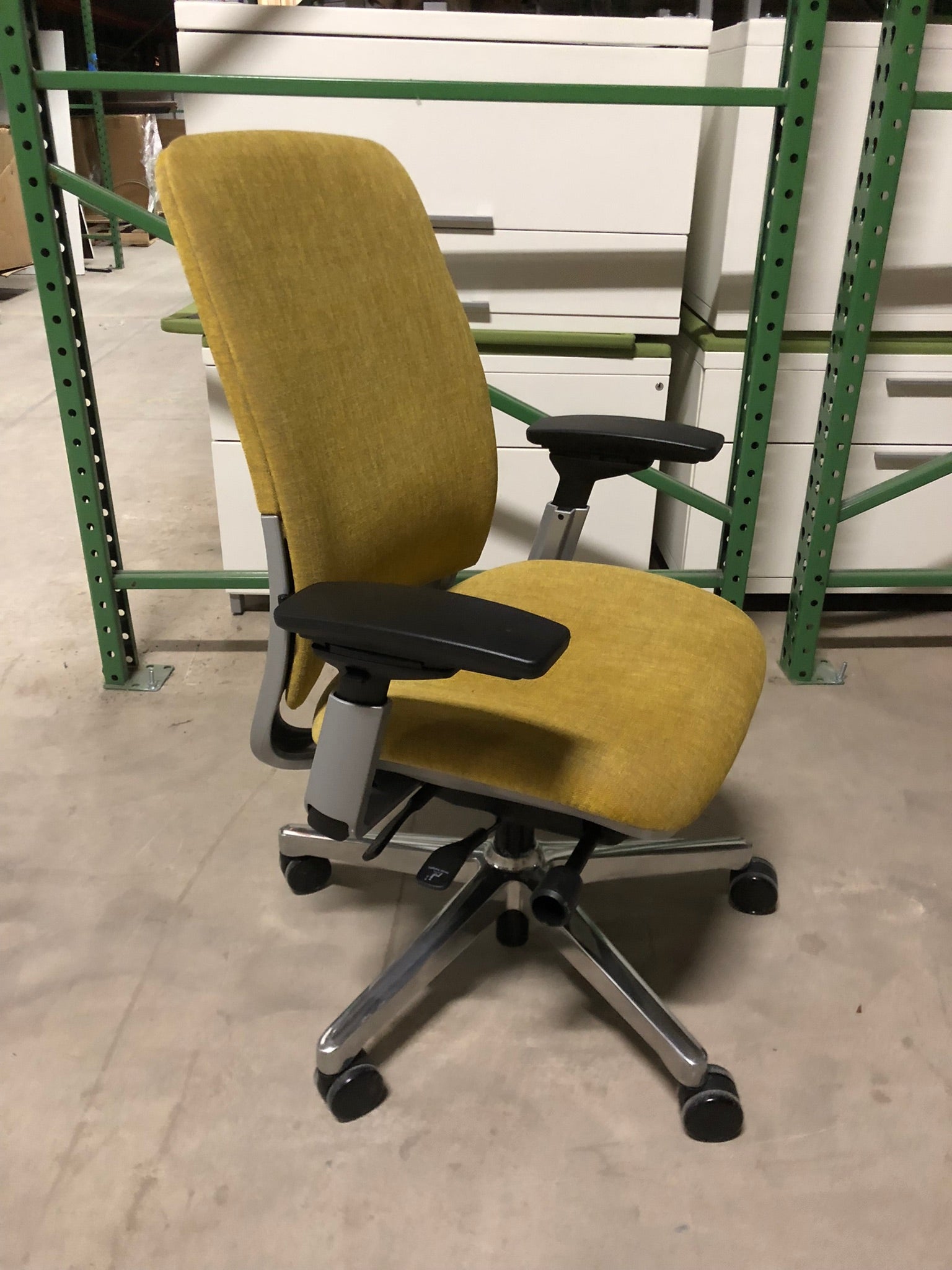 STEELCASE AMIA TASK CHAIR GOLD – Storr PreOwned