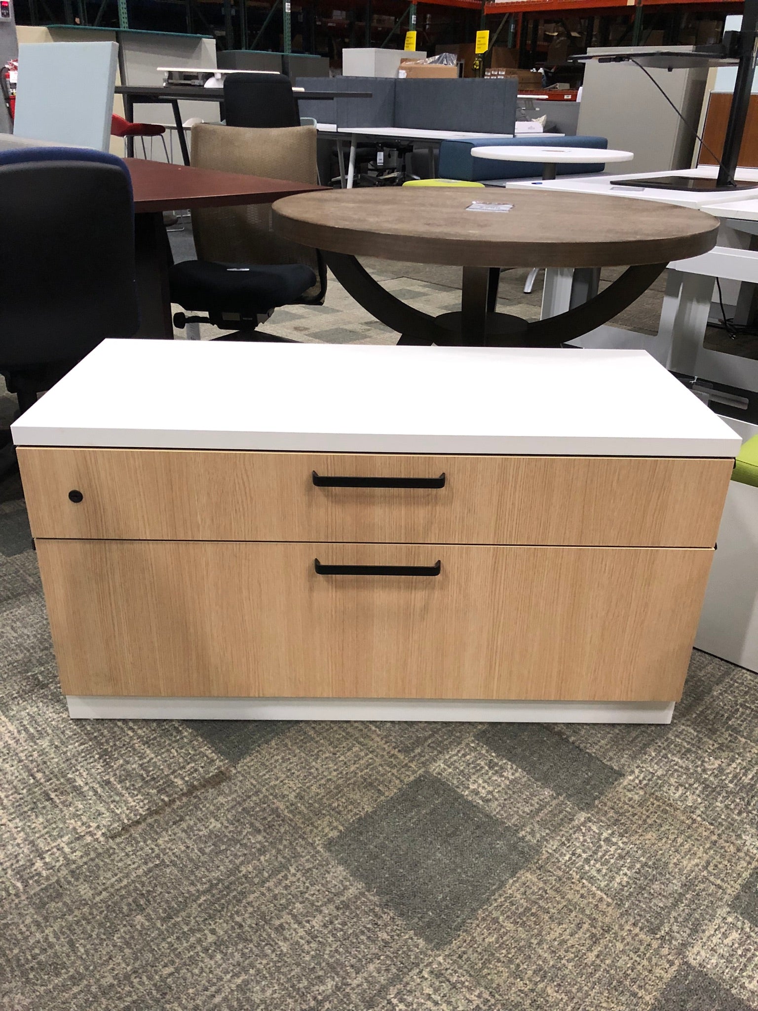 STEELCASE UNIVERSAL LATERAL FILE 2-DRAWER – Storr PreOwned