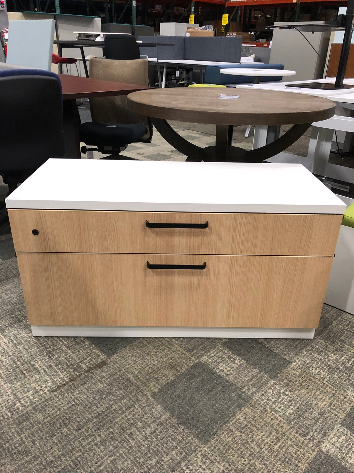 STEELCASE UNIVERSAL LATERAL FILE 2DRAWER Storr PreOwned