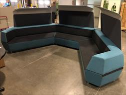 STEELCASE MEDIA SCAPE LOUNGE SECTIONAL
