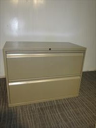 KNOLL 2 DRAWER LATERAL FILE